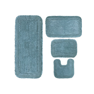 4 Piece Bathroom Rug Set | Wayfair